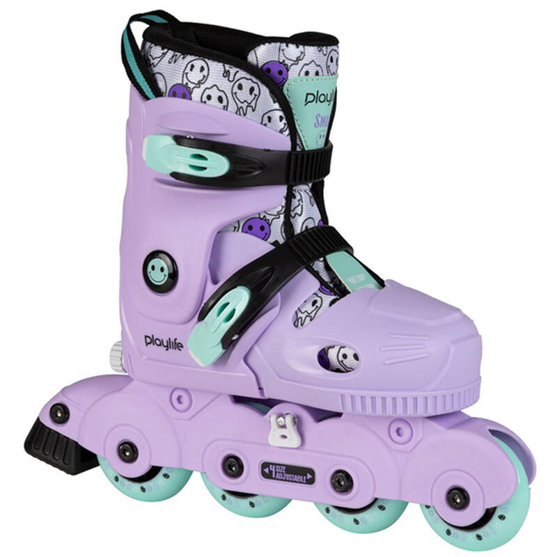 Playlife Smile Girls inlineskates meisjes lila maat 30-33