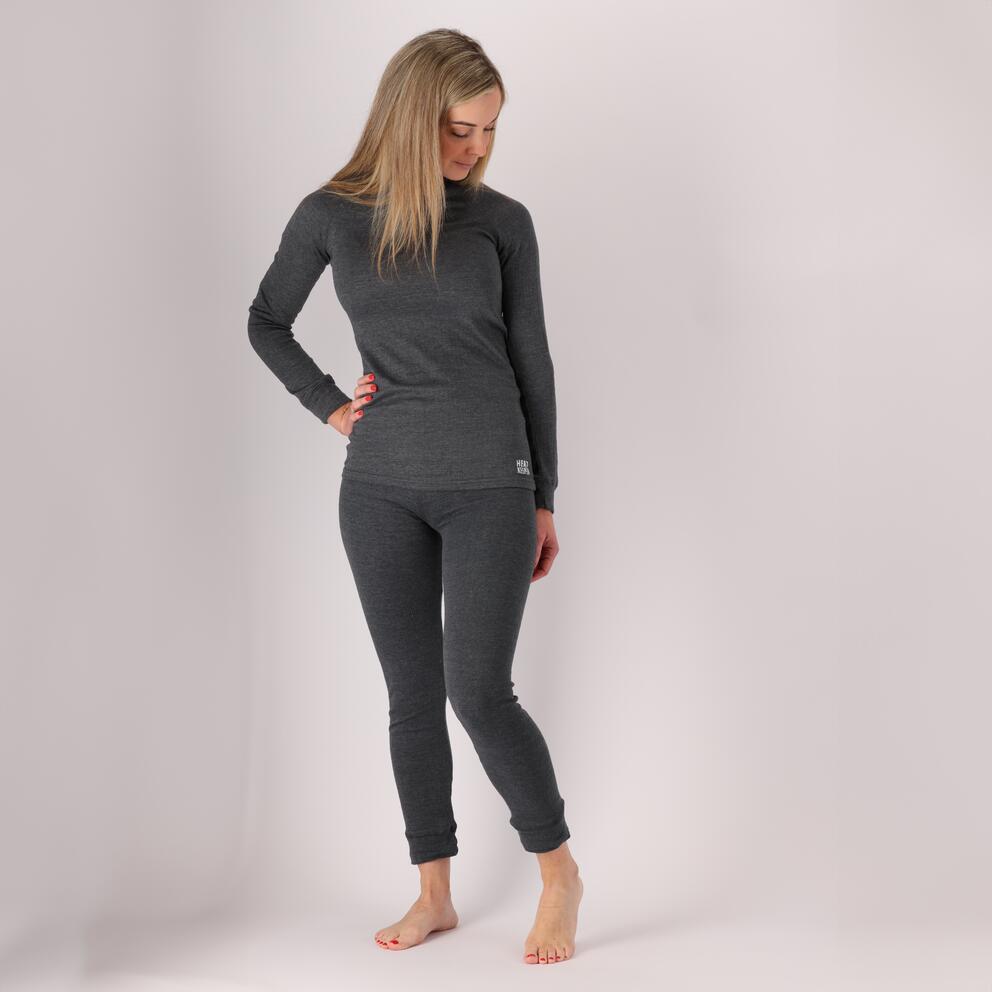 Heatkeeper - Thermoshirt dames - Antraciet melange - 1-Stuk 2/7