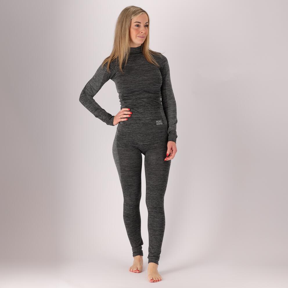 Heatkeeper - Thermoshirt Damen - Schwarz - 2-teilig 2/7