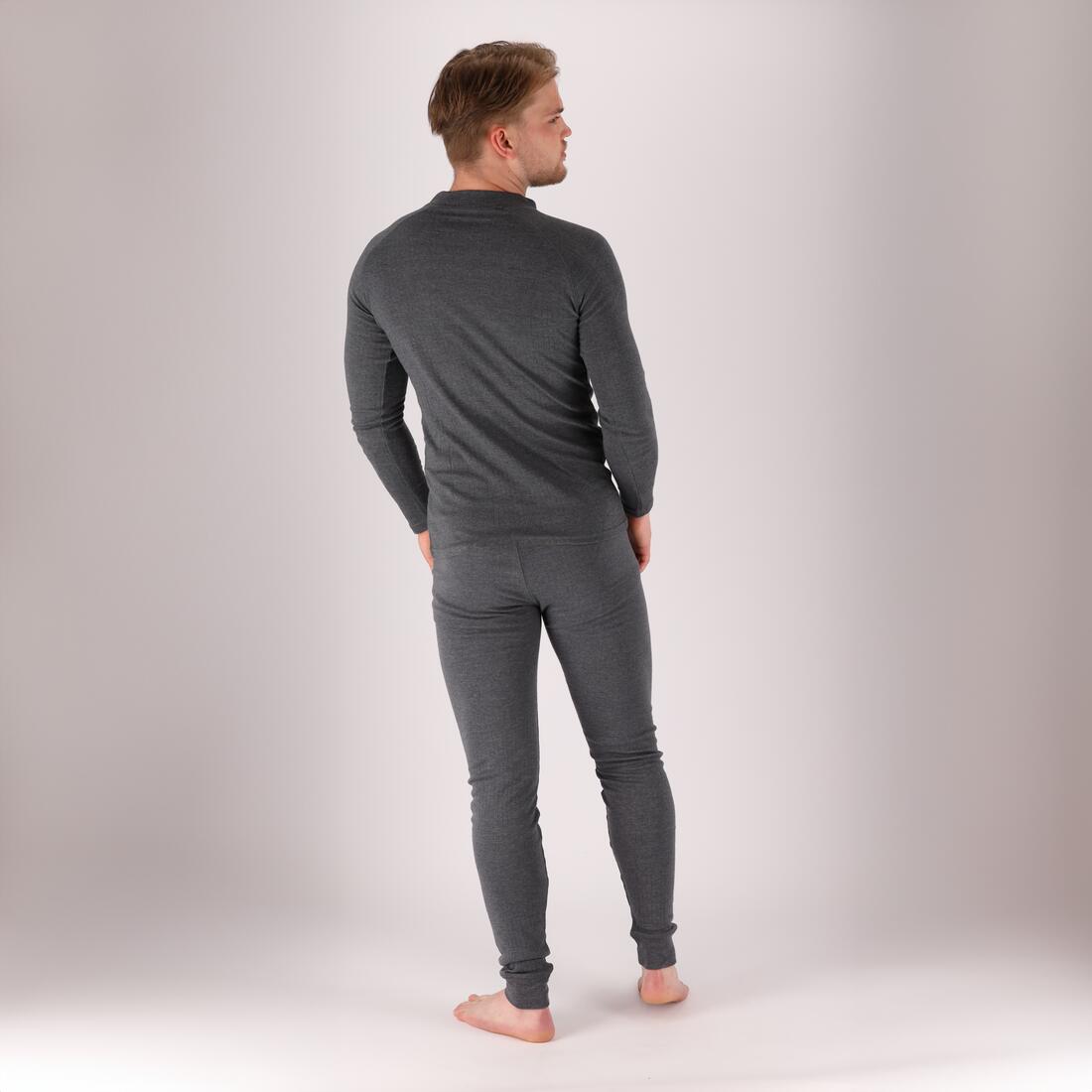 Pantalon/chemise thermique homme - Ensemble - Anthracite 2/7