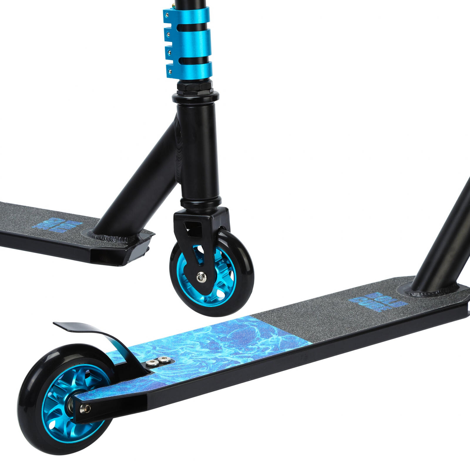 Trottinette / Trottinette de figure Deluxe, bleue 3/7