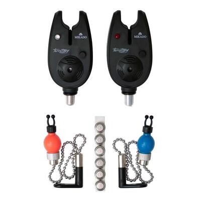 Elektronische beetmelder set hr-c 2 stuks met hangers 2 stuks batterijen