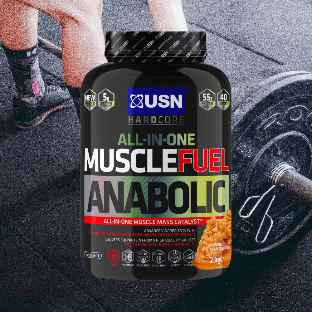 Mass Gainer - Carburante Muscolare Anabolico (2 Kg) - Caramello E Arachidi 4/5