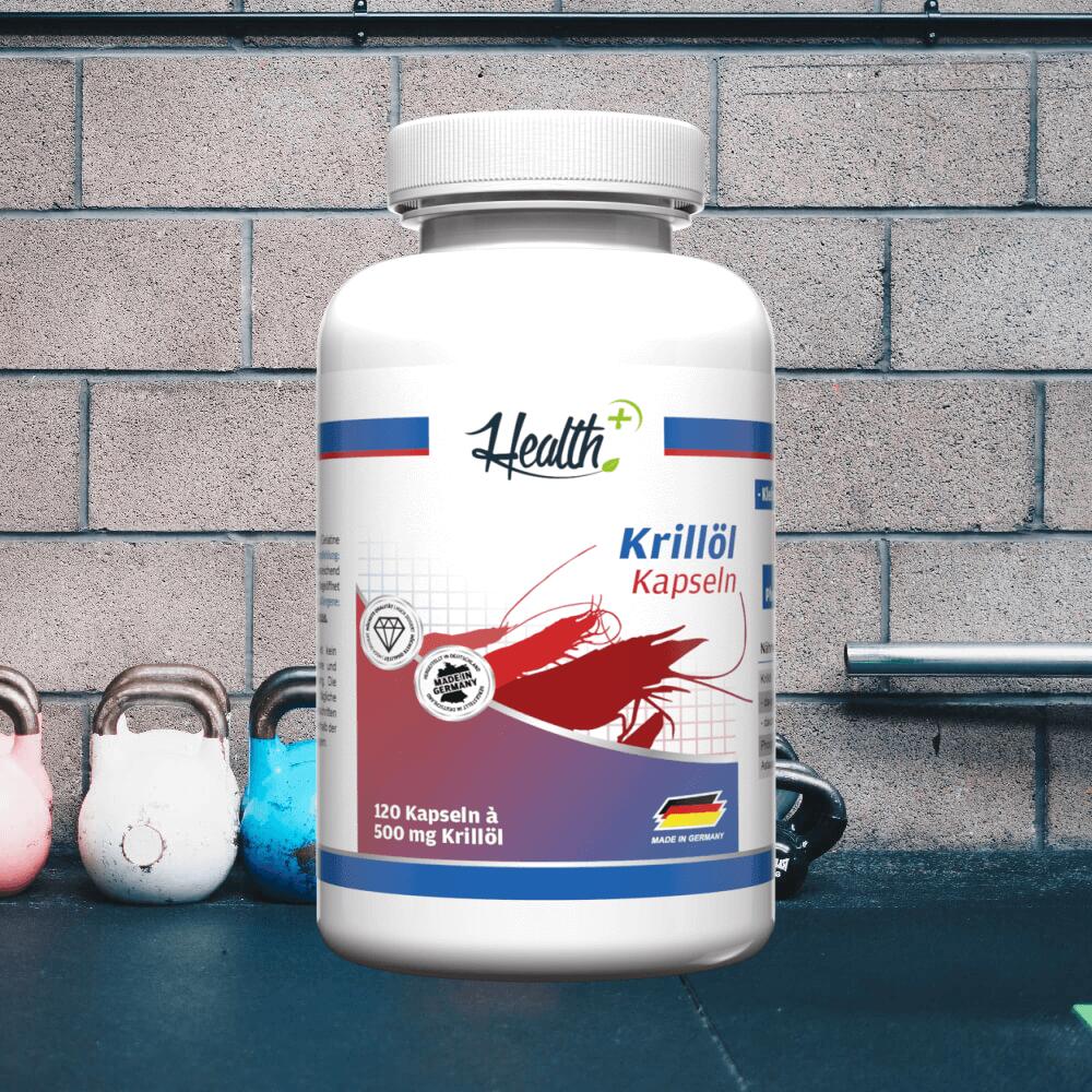 HEALTH+ Krill-Öl Kapseln, 120 Kapseln 4/4