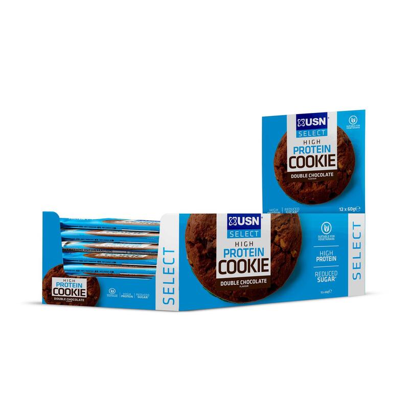 Cookies Protéinés | Select Cookie (12x60g) | Double Chocolat