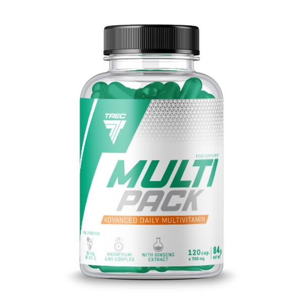 TREC NUTRITION Trec Nutrition Multipack (120 Caps) Unflavoured - Vitamine, minerali e salute