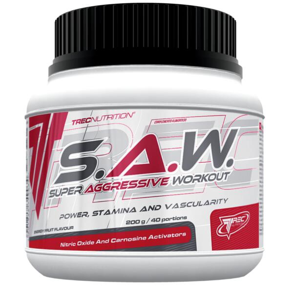 TREC NUTRITION Trec Nutrition S.A.W. (200g) Blackcurrant Lemon - Pre-Workout