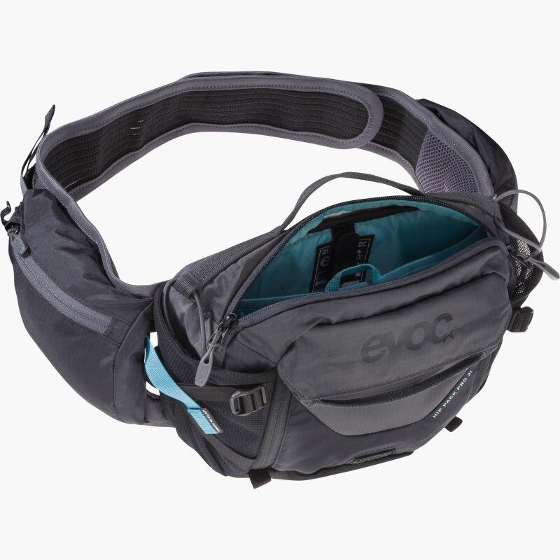 Evoc Hip Pack Pro 3 with 1.5L Hydration Bladder - Black