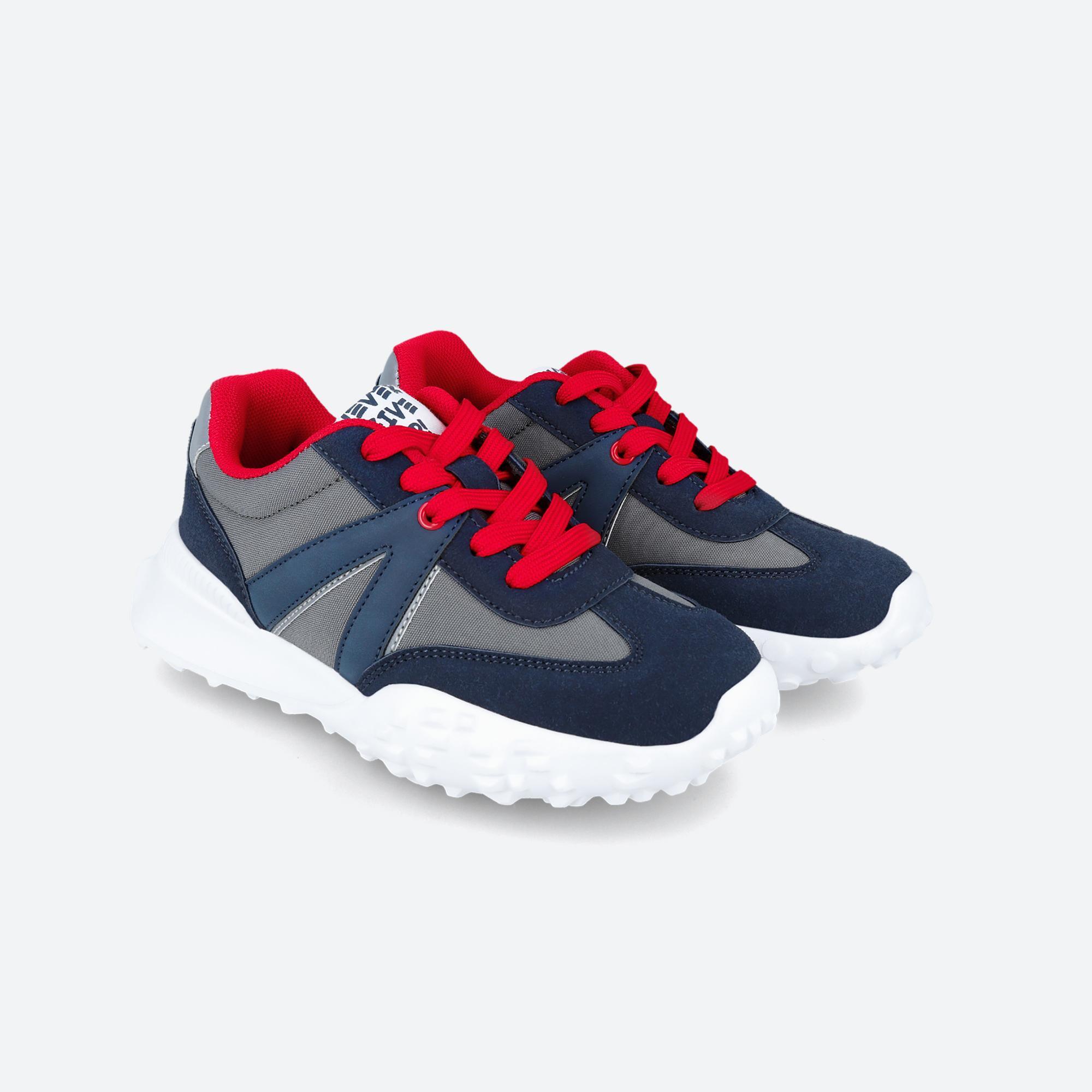 Zapatillas Deportivas Caminar Niños Garvalín 241810A Azul marino con Cordones 2/6