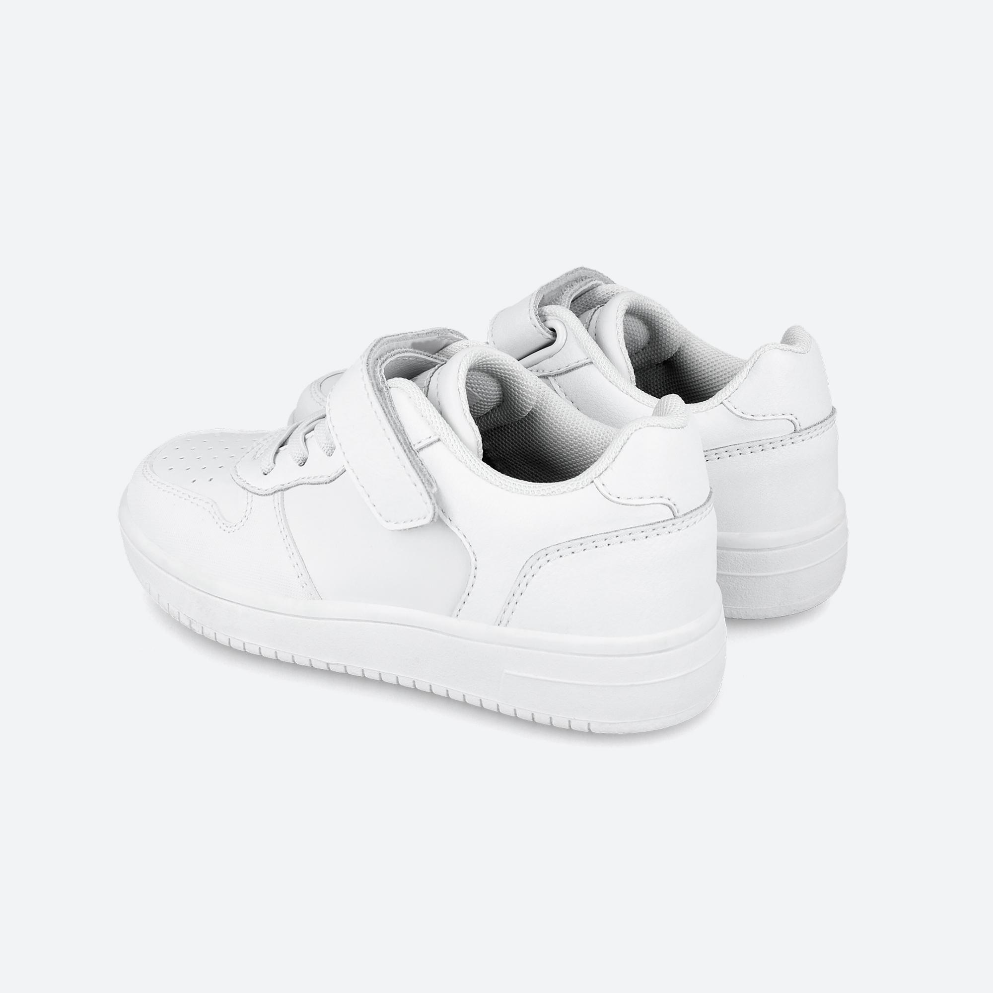 Sapatilhas Desportivas Caminhada Infantis Garvalín 241710B Branco Fecho Adesivo 3/6