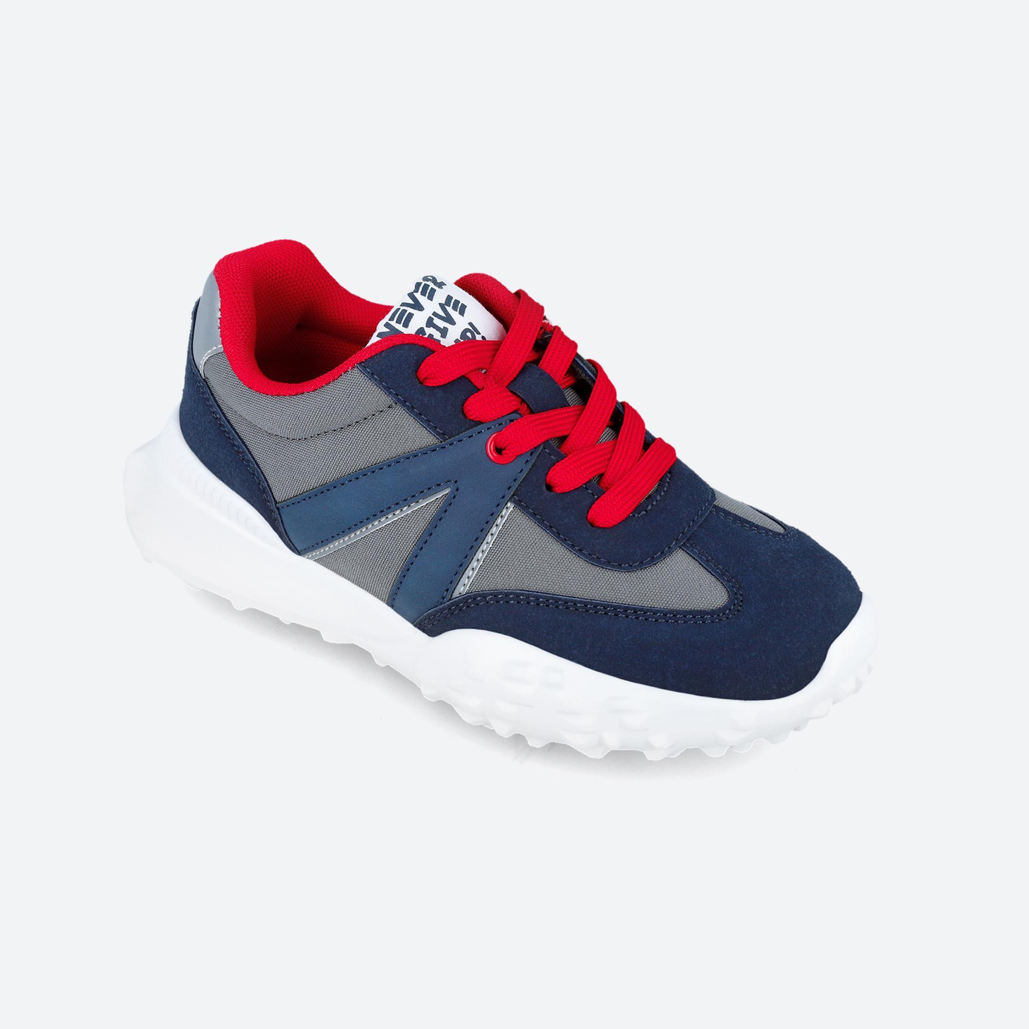 Zapatillas Deportivas Caminar Niños Garvalín 241810A Azul marino con Cordones 4/6
