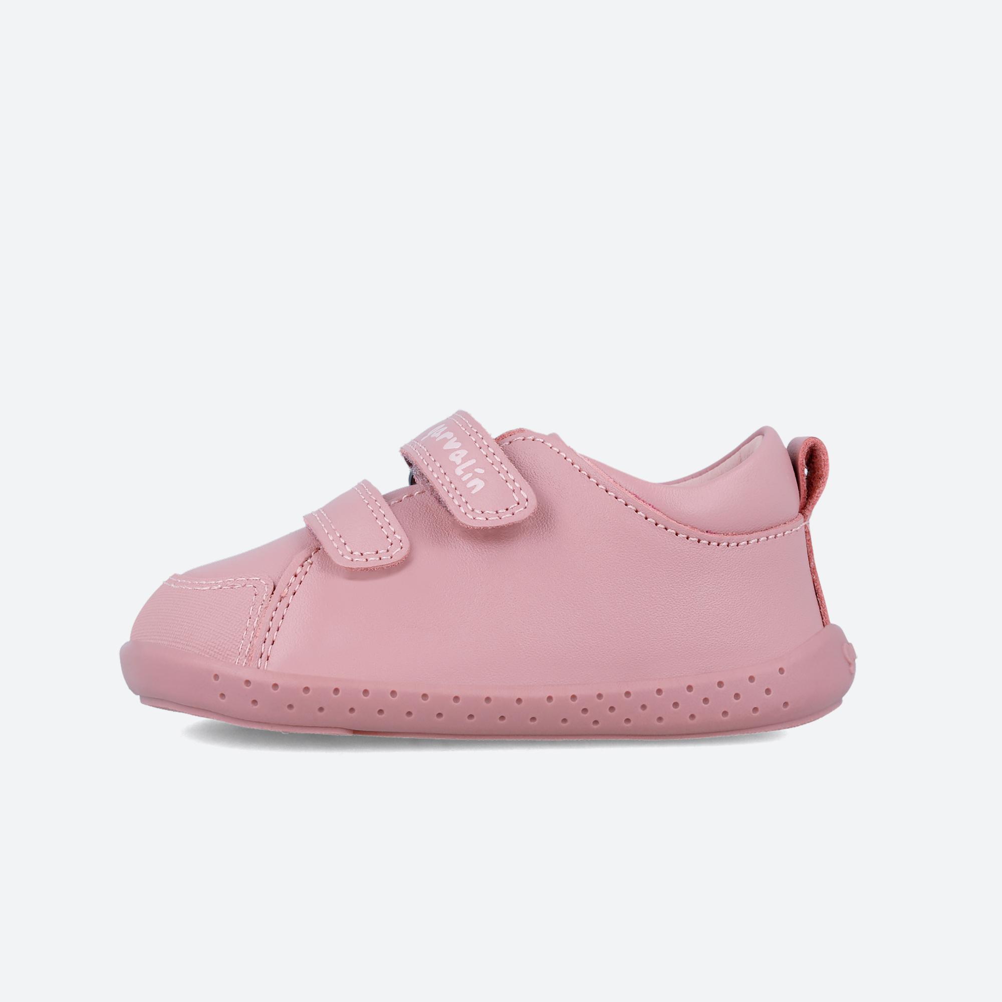 Zapatillas Deportivas Caminar Niños Garvalín 241300B Rosas con Cierre Adherente 5/6