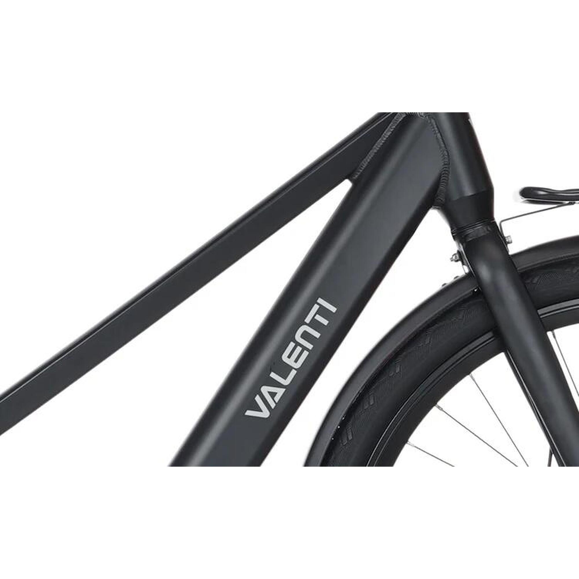 Vélo Électrique Femme Valenti X5 Noir - Vélo Électrique - 7 Vitesses