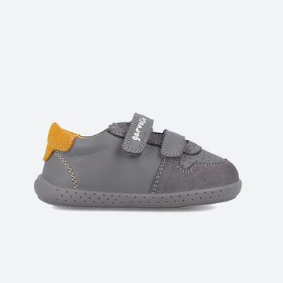 Zapatillas Deportivas Caminar Niños Garvalín 241302A Azules con Cierre Adherente