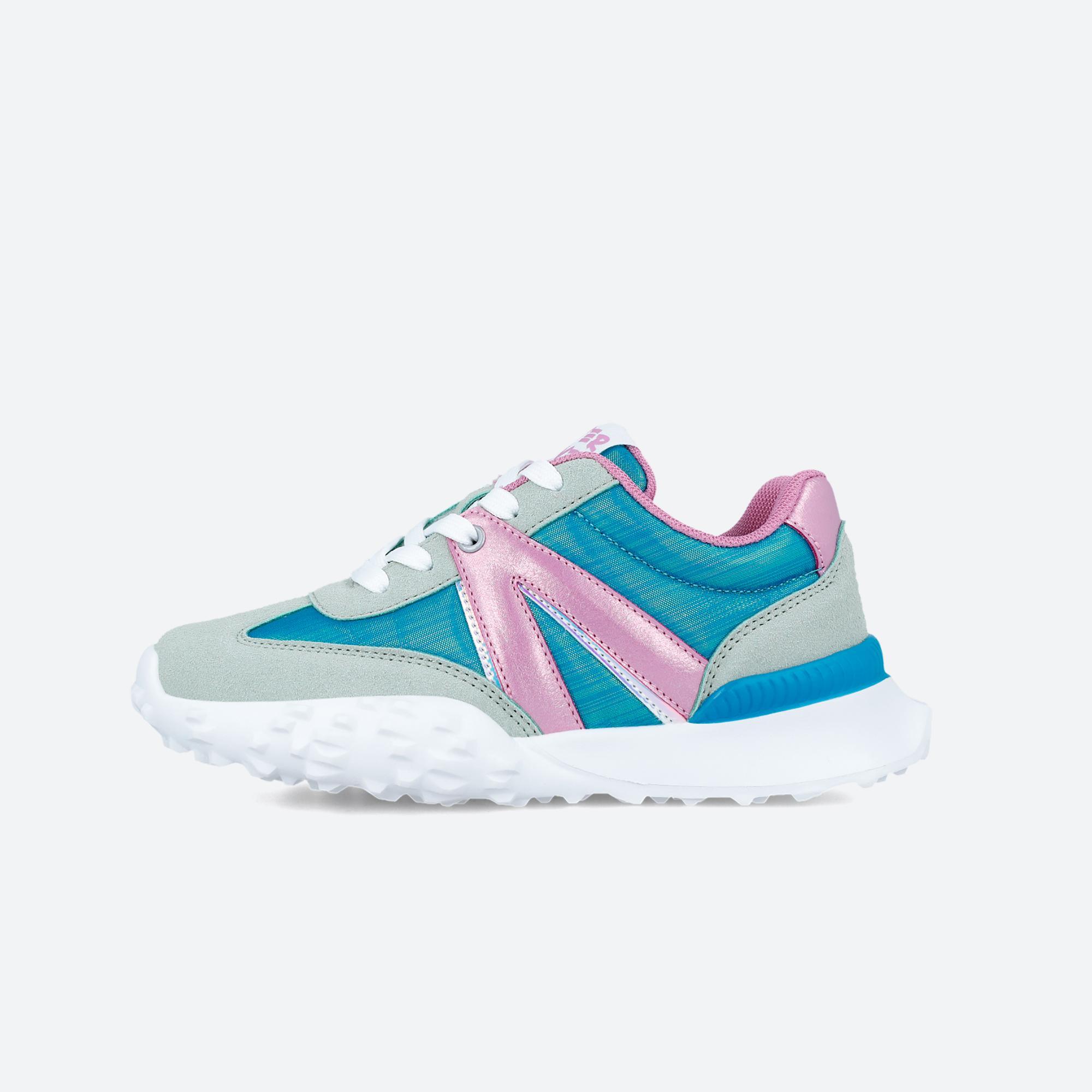 Zapatillas Deportivas Caminar Niños Garvalín 241810D Turquesa con Cordones 5/6