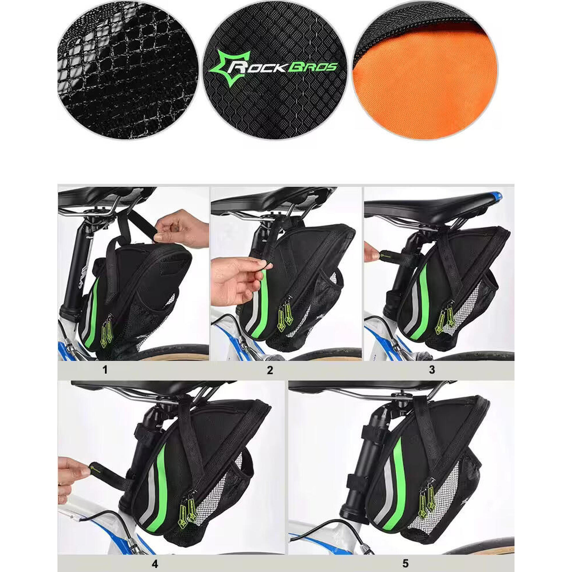 Torba rowerowa Rockbros pod siodełko