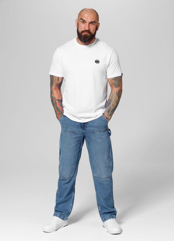 Pitbull West Coast T-S klein logo heren-T-shirt 3/7