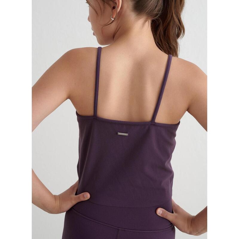 Midnight Plum Young Sense Strap Singlet