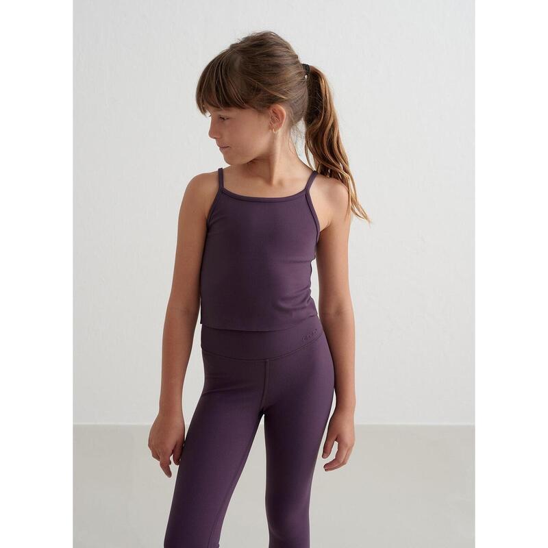 Midnight Plum Young Sense Strap Singlet