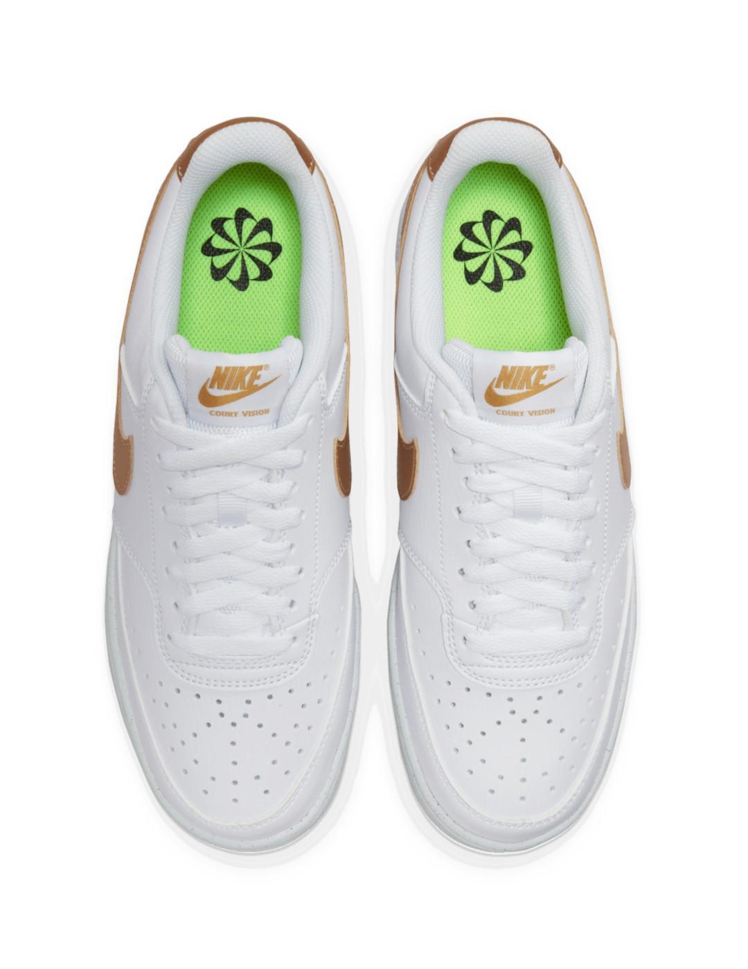 Zapatillas para Mujer Nike Vision low nn Blanco 4/6