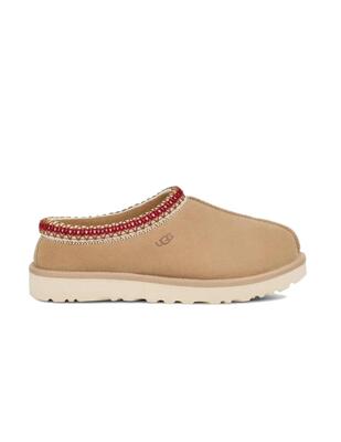 Schoenen - lifestyle - unisex - comfortabel, leer - tasman slipper - dark cherry