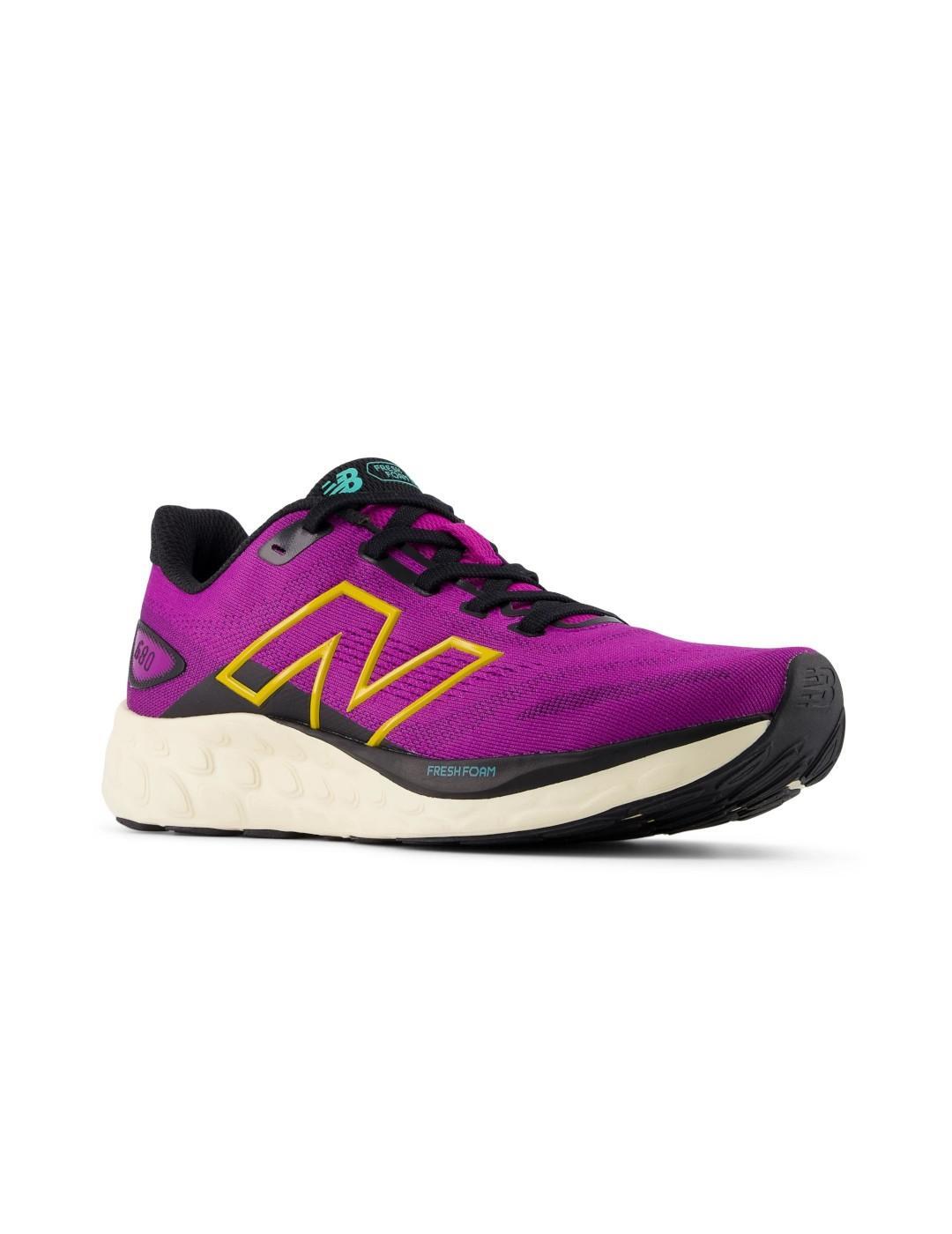 Zapatillas para Mujer New balance 680 Morado 3/4