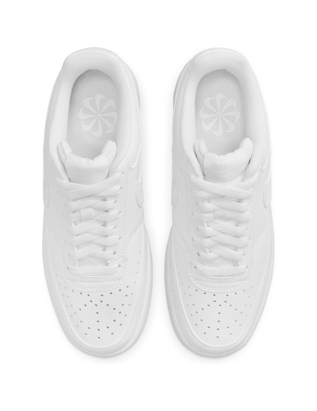 Scarpe da ginnastica da donna Nike Low next nature bianche. 4/7