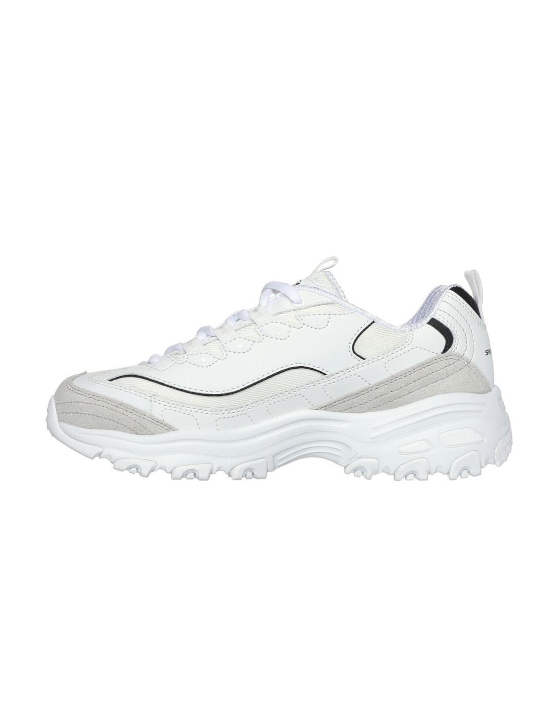 Chaussures pour femmes Skechers D'lites new heat Blanc. 2/5