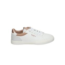 Chaussures pour femmes Pepe jeans Kenton court dorées blanches