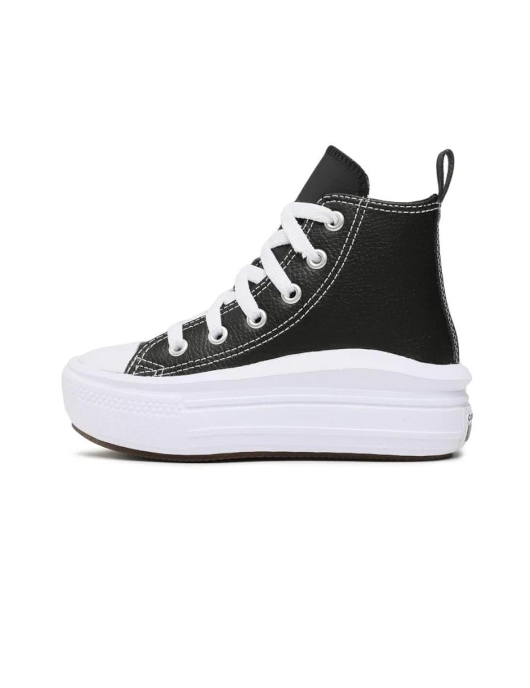 Zapatillas para Niño Converse  all star move leather Negro 2/4