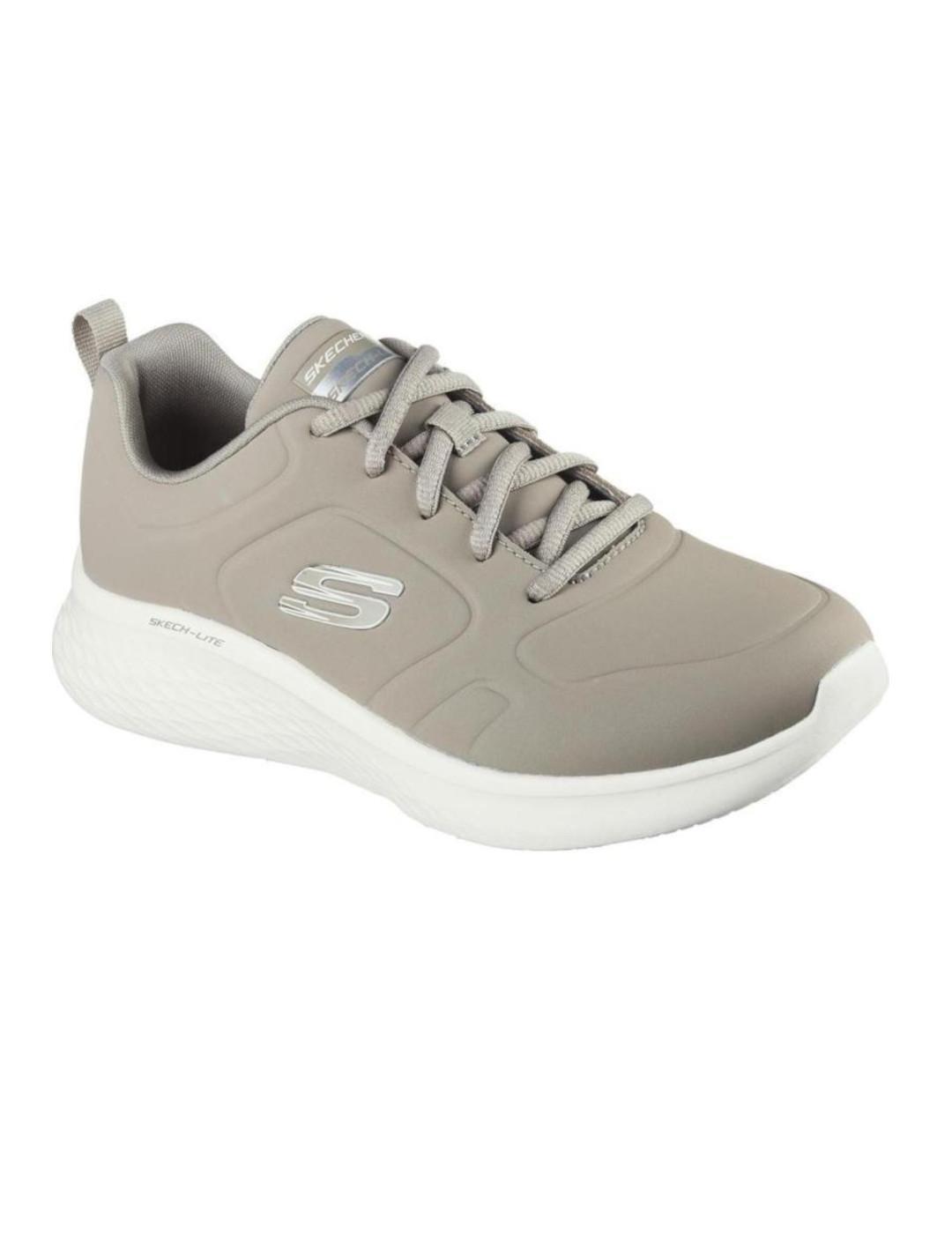 Women's Skechers Lite pro city Beige sneakers 3/7