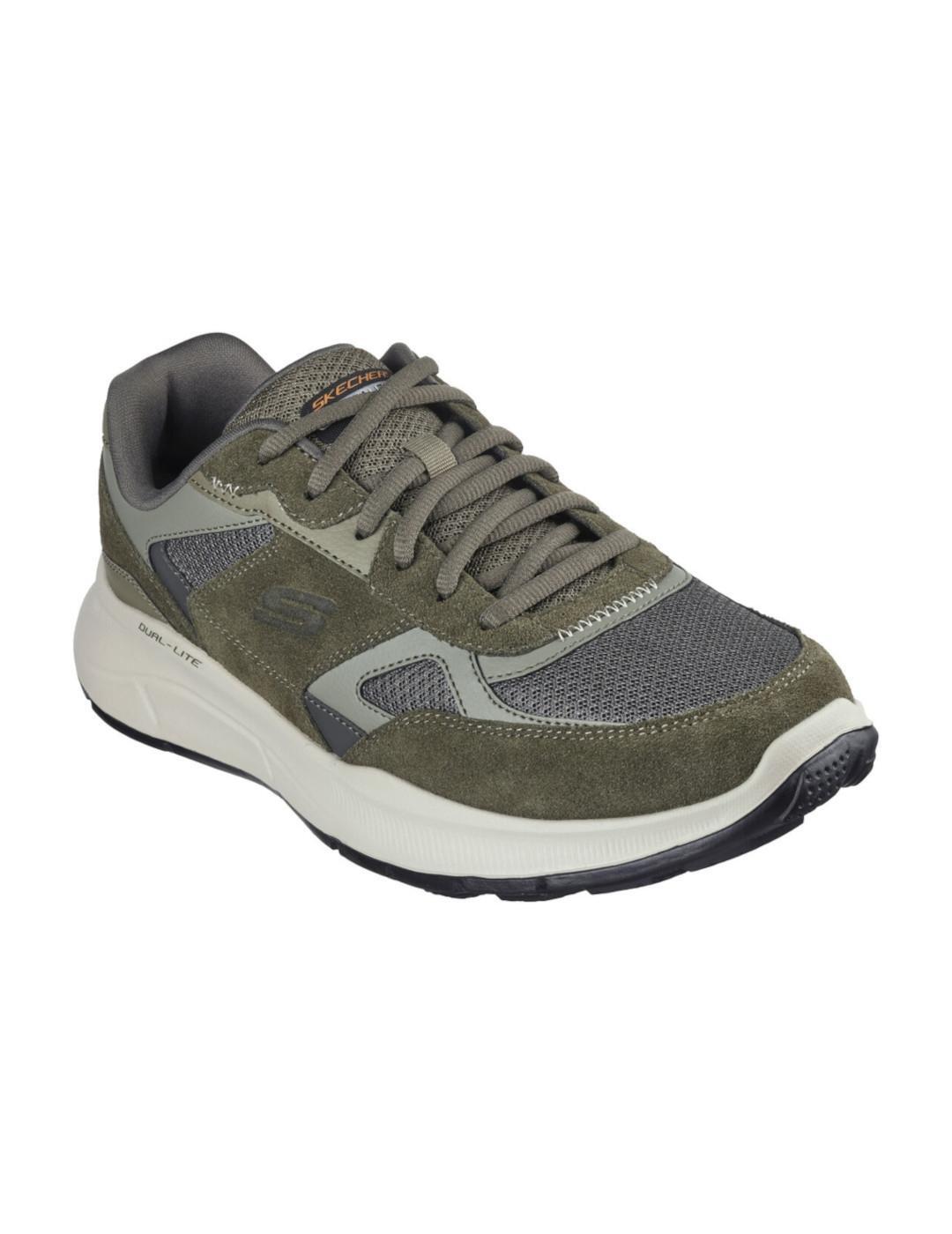 Chaussures de sport pour hommes Skechers Relaxed fit equalizer 5.0 Vert 3/5