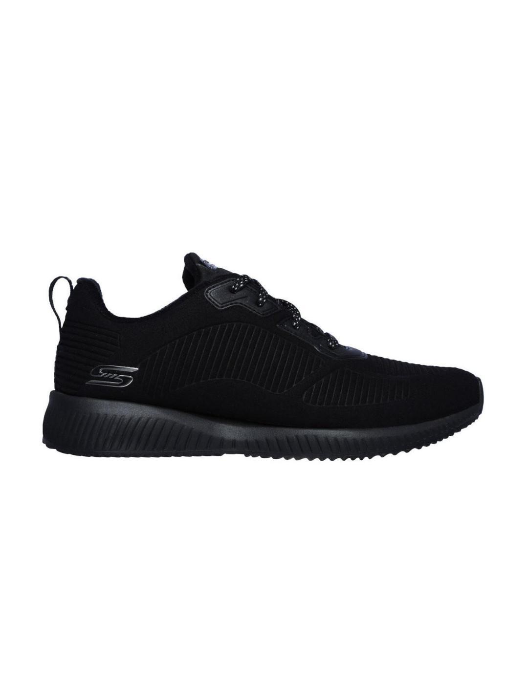Scarpe da ginnastica da donna Skechers Bobs squad nere. 1/5