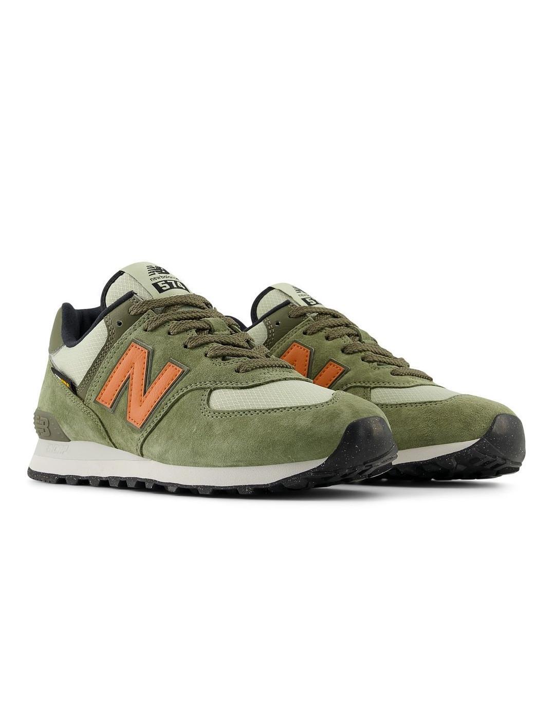 Zapatillas para Hombre New balance 574 Verde 3/7