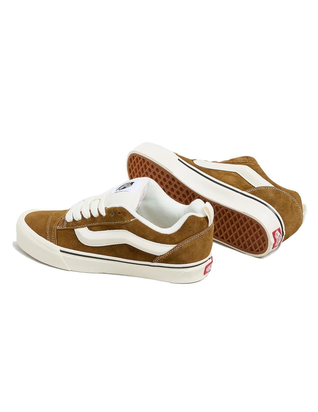 Chaussures pour hommes Vans Knu skool marron 3/5