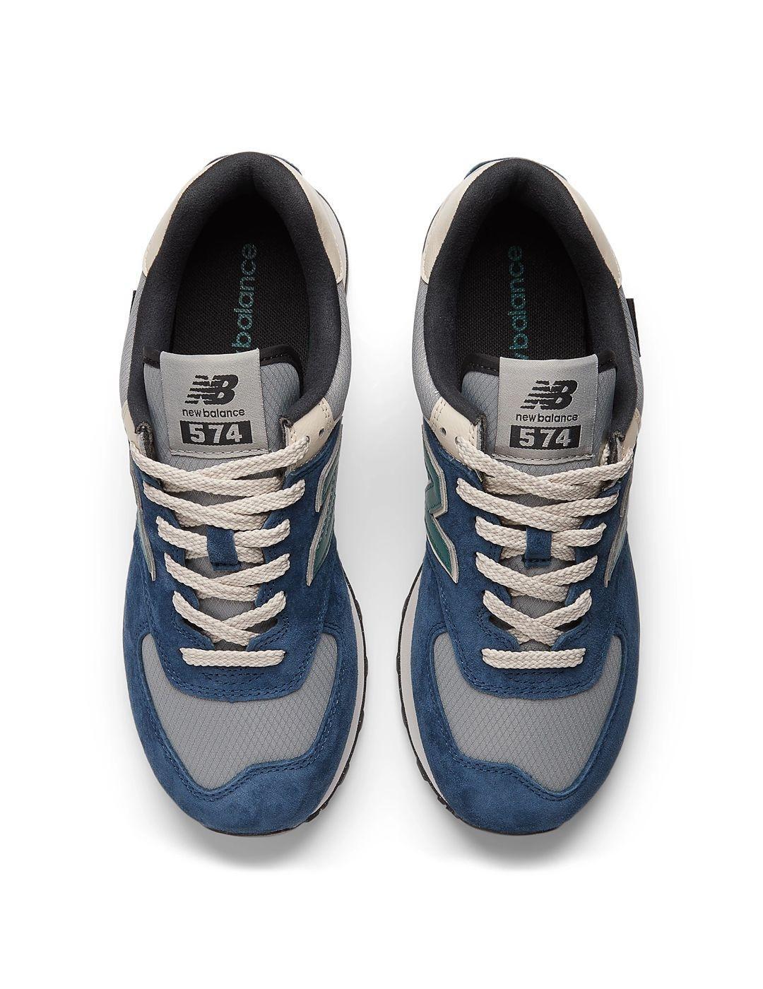 Scarpe da ginnastica uomo New Balance 574 blu 5/7