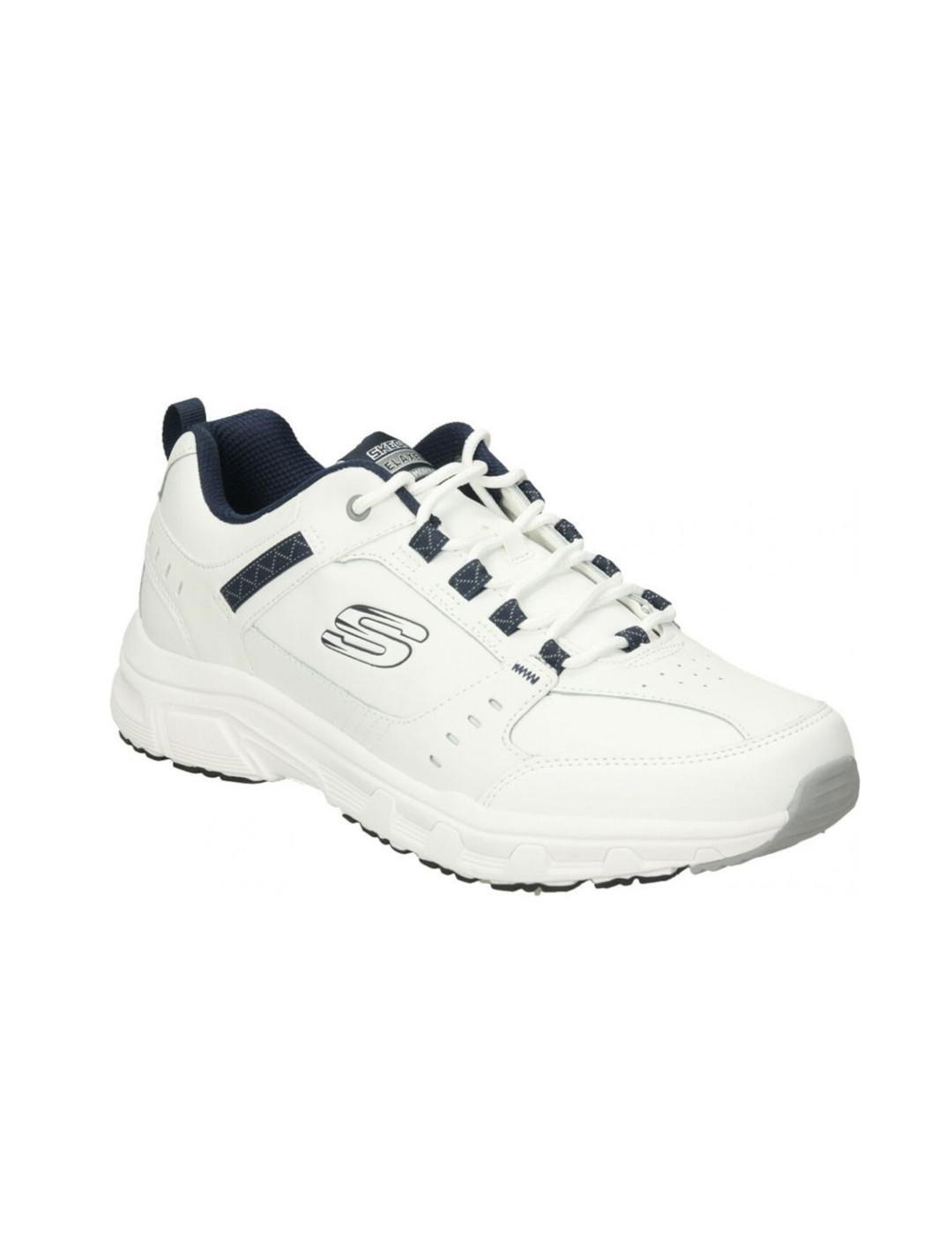 Zapatillas para Hombre Skechers Relaxed fit oak canyon-red  Blanco 3/5