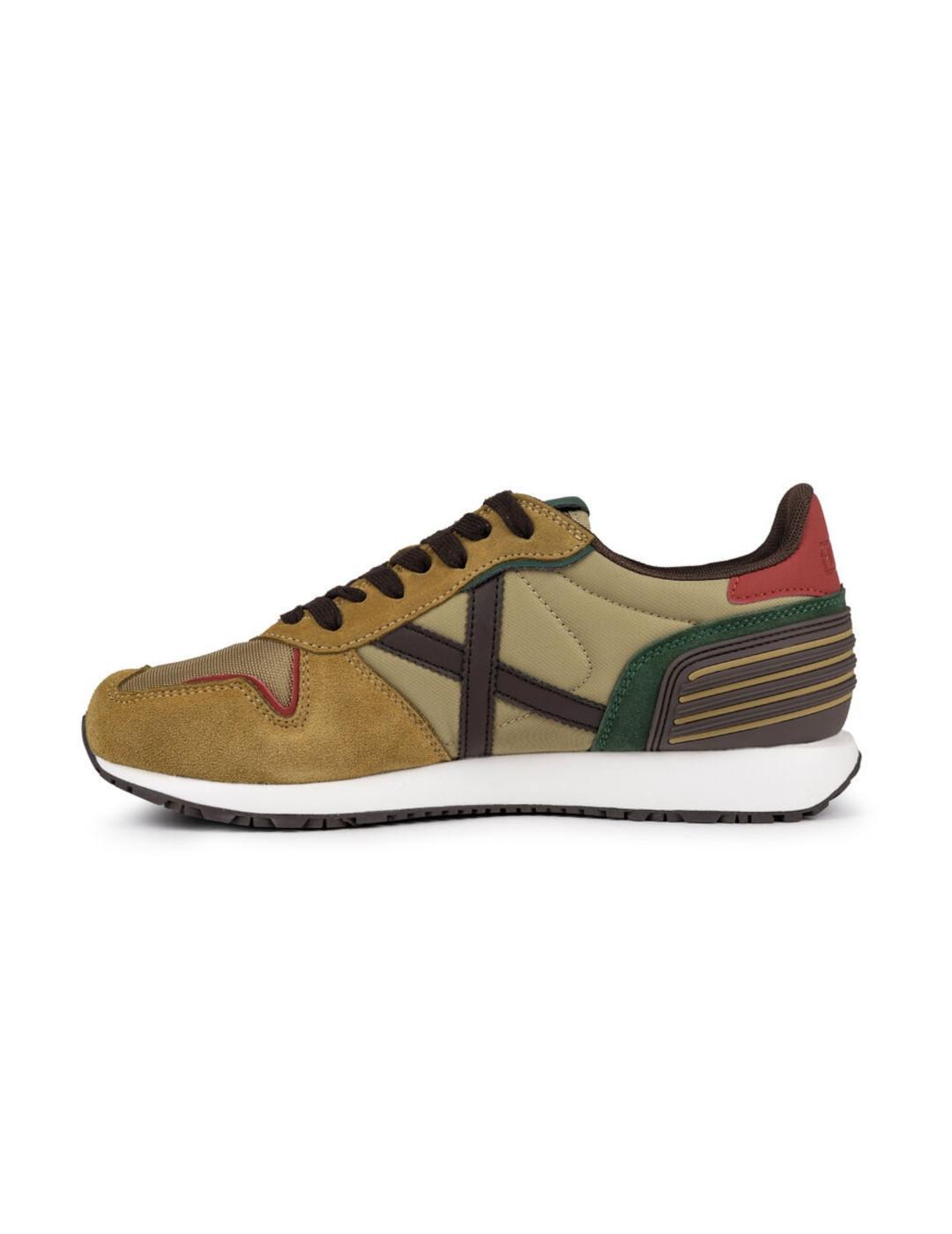 Sapatilhas para homem Munich Massana club 567 Marrom 3/5