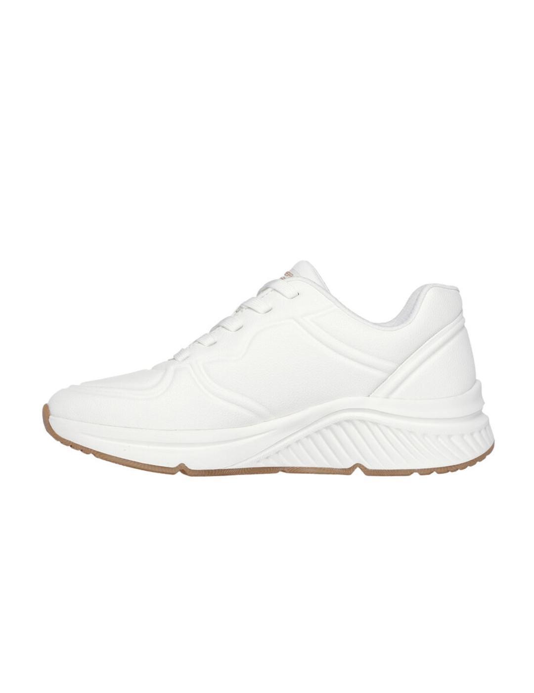 Zapatillas para Mujer Skechers  bobs arch confort Blanco 2/7