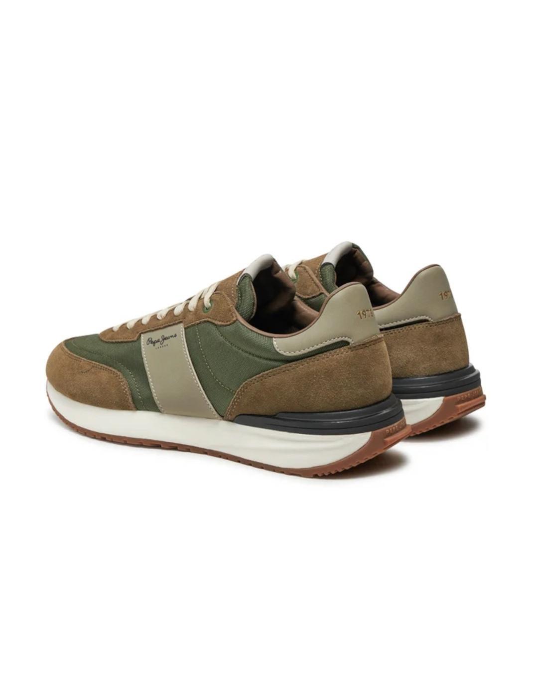 Scarpe da uomo Pepe jeans buster supra Verde 3/5