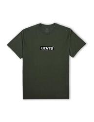 T-shirt pour homme Levis coupe décontractée vert