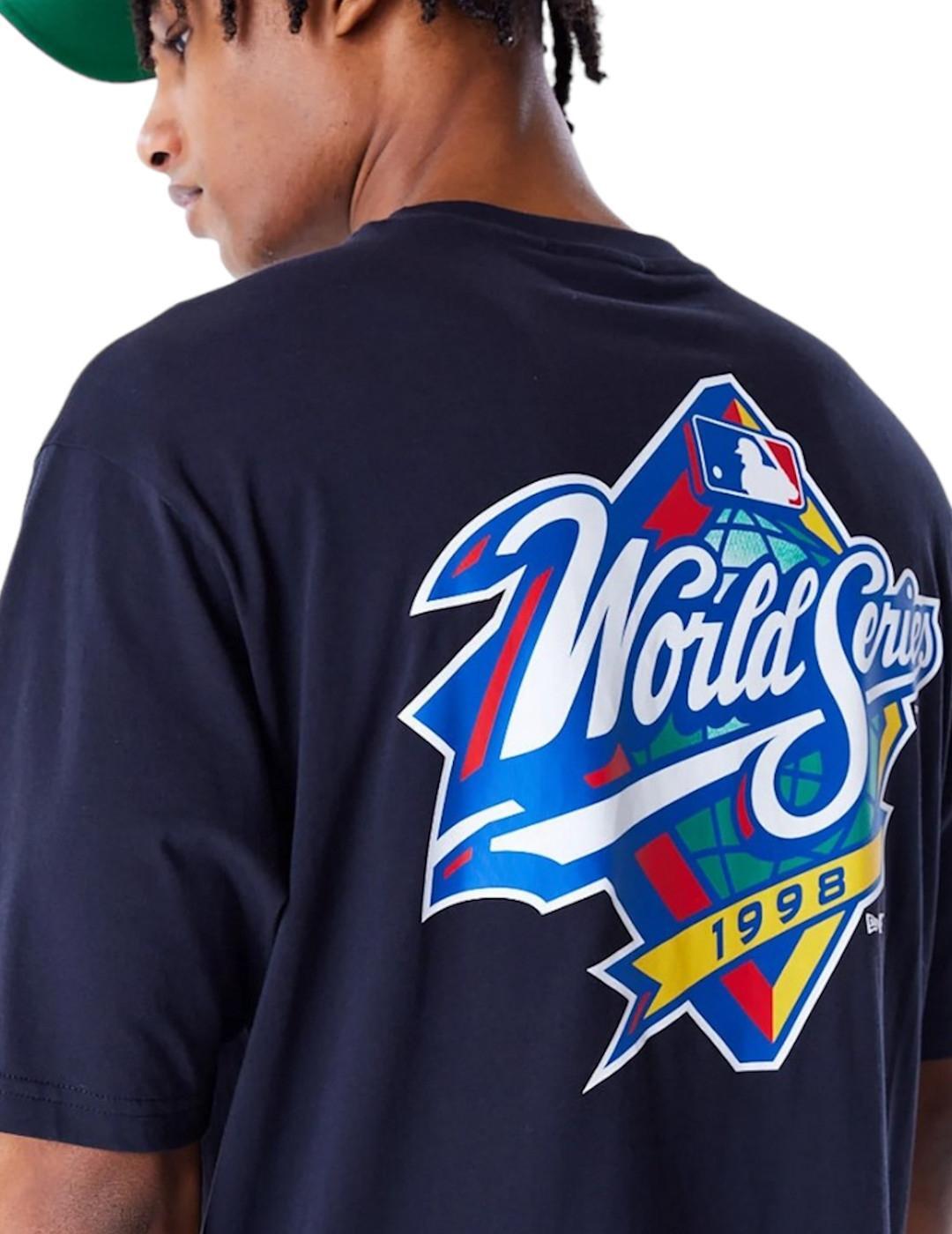 Camiseta de manga curta para Homem New era Mlb Preto. 2/5
