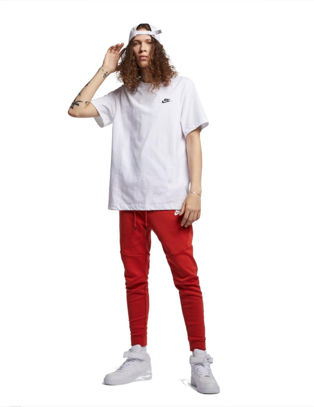 T-shirt à manches courtes pour homme Nike Sportwear club blanc 3/7