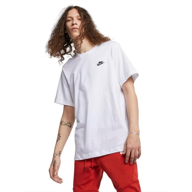 Tricou Nike Sportswear Club101 alb negru