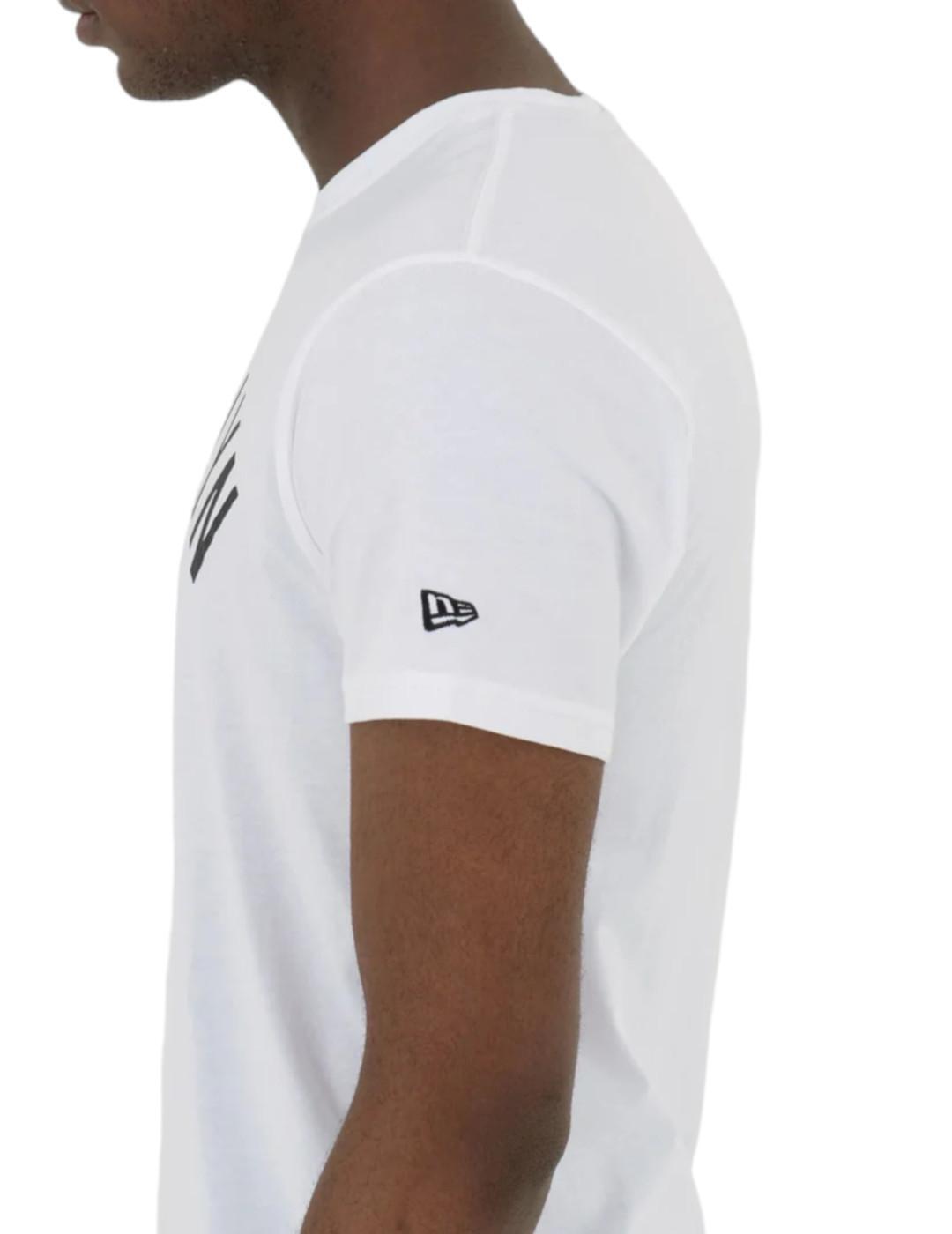 Camisas de polo para hombre de New era Regular Blanco. 5/5