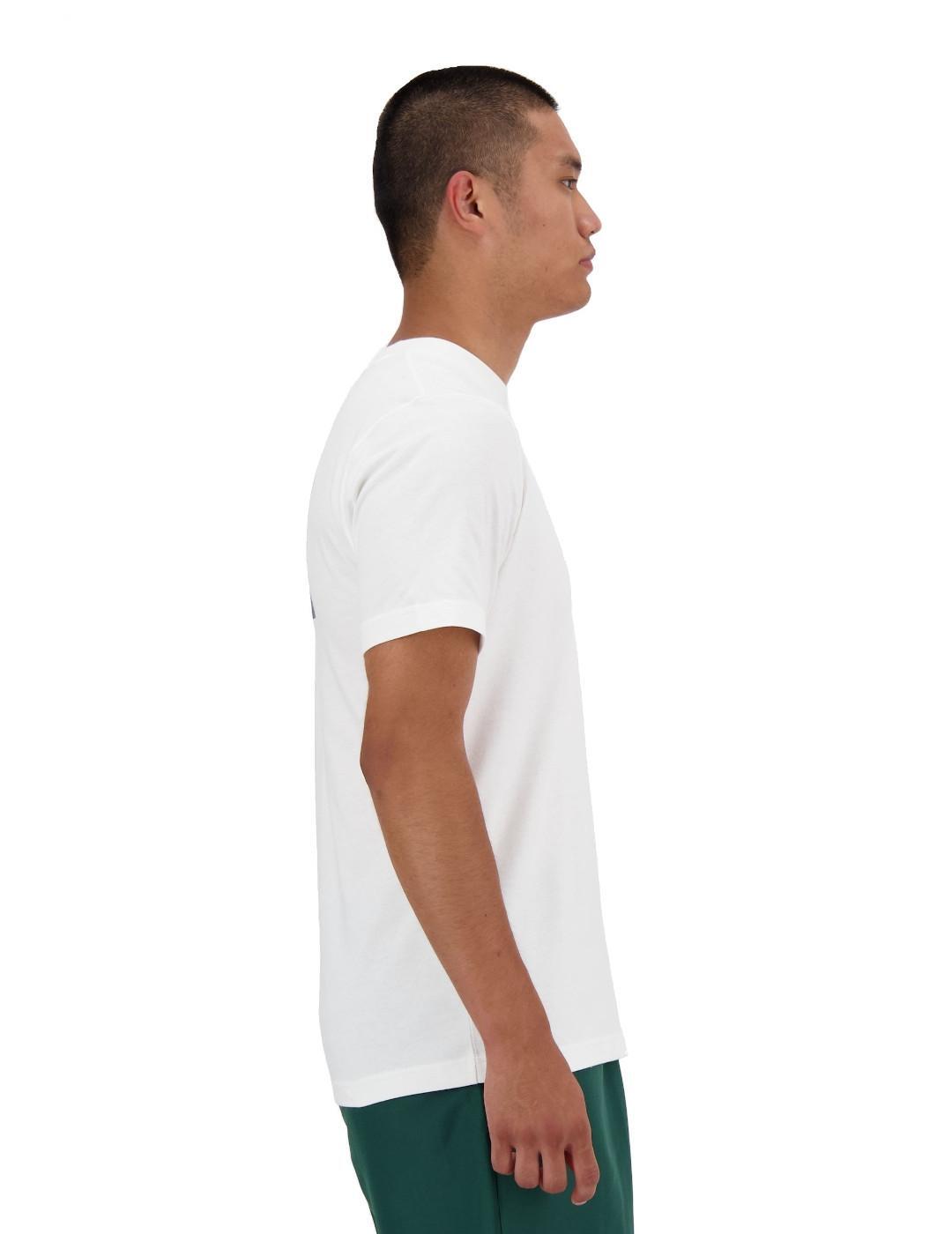 T-shirt met korte mouwen New balance model MT41584-WT voor vrouwen 2/3