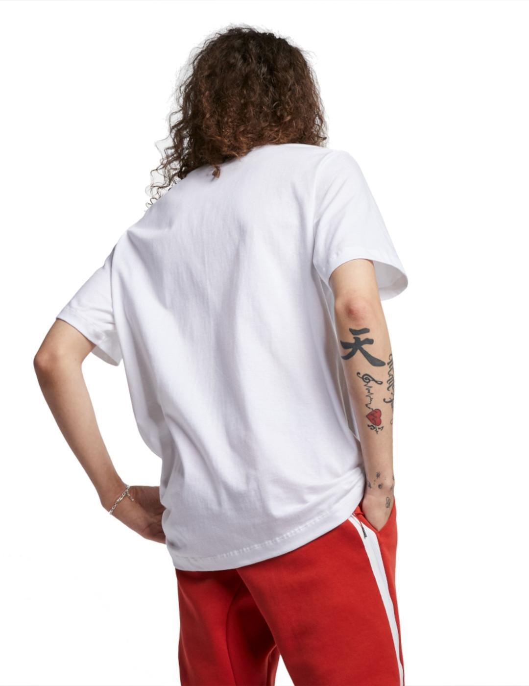 T-shirt à manches courtes pour homme Nike Sportwear club blanc 2/7