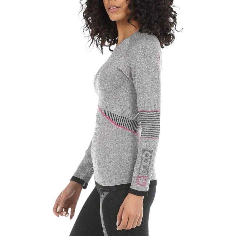 Camiseta para Mujer  8000 Chamlang Gris