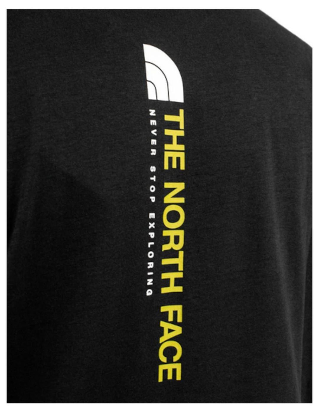 Camiseta para Homem The North Face Vertical Preto 3/3