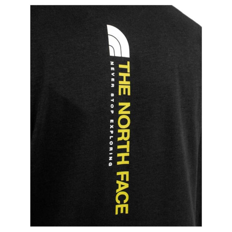 Camiseta para Hombre The north face Vertical  Negro